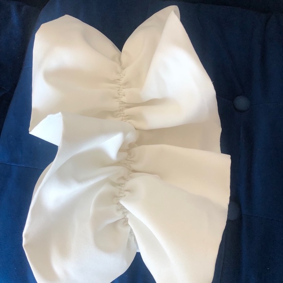 Zara Voluminous Bandeau Top - Picture 9 of 10